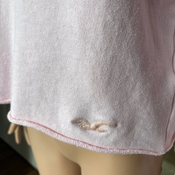 Hollister Sweater cropped Women Sz M slightly used - Picture 4 of 8